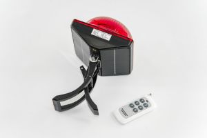 Солнечный звуковой и световой сигнальный маяк с LED-подсветкой, защита IP66, время работы 6-12 дней, перезаряжаемый, для аварийно-спасательного персонала - Product Image 5