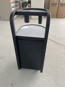 Chariot de Salon Moderne en Métal Noir, Chariot de Beauté Roulant à 4 Roues avec Support de Rangement Multi-Niveaux, Meuble de Studio Capillaire Facilement Déplaçable - Product Image 6