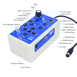 Máy định vị OEM 512hz, màn hình HD 7 inch, camera <span class=keywords><strong>CCTV</strong></span> 23mm, ống dẫn nước thải 20mm, dùng để kiểm tra đường ống, cảm biến CMOS - Product Image 3