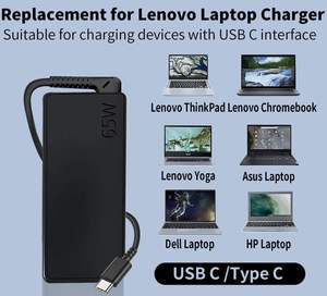 <span class=keywords><strong>Chargeur</strong></span> universel 65W USB C Type C pour ordinateur portable Adaptateur rapide PD <span class=keywords><strong>Chargeur</strong></span> de bureau pour ordinateur portable - Product Image 5