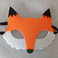 Men Cartoon Animal Felt Eye Mask Halloween Crazy City Festival Show Model 008
