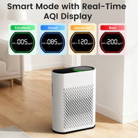 Haute qualité silencieux électrique poils d'animaux H13 filtre intelligent Wifi maison purificateur d'air pour chambre