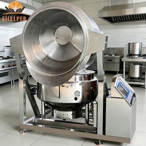 Olla <span class=keywords><strong>de</strong></span> blanqueo <span class=keywords><strong>de</strong></span> 200-600L con cesta <span class=keywords><strong>de</strong></span> elevación automática y tapa automática para carne, mariscos y verduras - Product Image 1