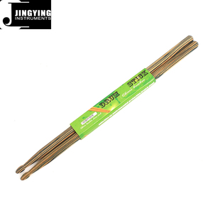 Jingying Music-varillas de tambor de bambú en espiral, alta resistencia, protección ambiental, alta calidad, 2022 - Product Image 5