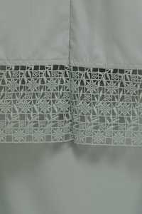 SIPO Islam femmes broderie chine musulman Ramadan prière soie dentelle Satin impression en relief Borong Murah Telekung - Product Image 4