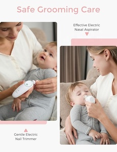 Kit Esencial para Bebés Elite, Kit para Baby Shower y Registro, para Cuidado, Limpieza y Aseo, Lima de Uñas Eléctrica y Aspirador <span class=keywords><strong>Nasal</strong></span>, Faja Abdominal - Product Image 4