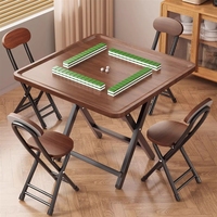 Table de Mahjong Pliante d'Extérieur pour Jardin, Maison, Repas et Cour – Empilable et Durable – Vente en Gros