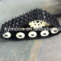 Kits de système de conversion de voie en caoutchouc/UTV système de voie en caoutchouc buggy Quad arrière ATV neige sable piste