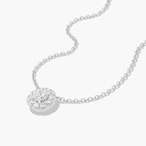Collar de Tenis de Plata de Ley 925 con Brillante Diamante Moissanita de Corte Redondo, Joyería Elegante para Mujer - Product Image 4