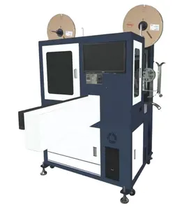 Machine automatique d'insertion et de sertissage à double tête: coupe à haute efficacité, sertissage précis, insertion rapide, qualité sans souci!