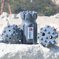 Foret en carbure pour R32-89MM d'extraction de minerai R32-76MM T45 T51 filetage alésage dôme bouton peu utilisé outil de forage Application de roche