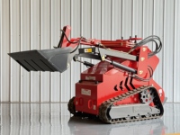 Vente directe usine Chine : Chargeurs frontaux compacts sur roues ou sur chenilles, mini-chargeuses compactes à direction par déplacement