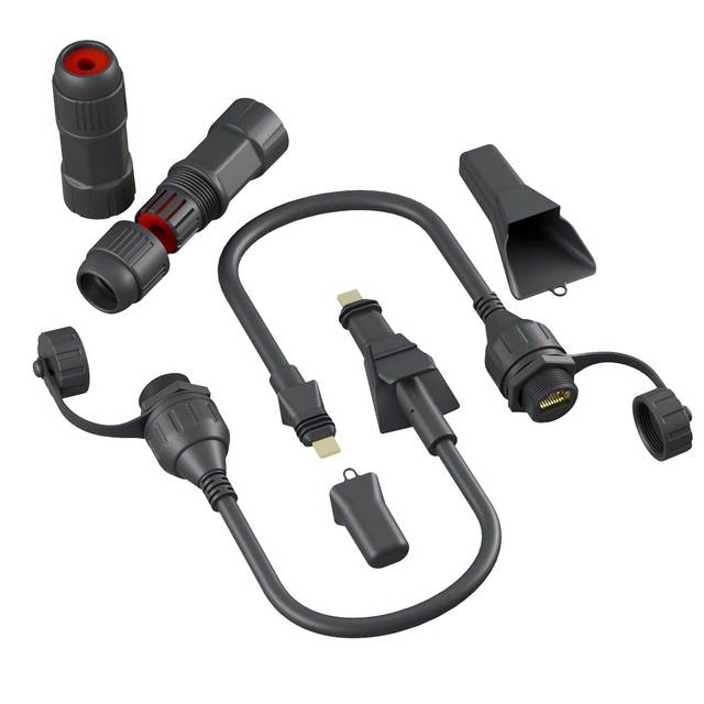 High-Performance Starlink Satellite Internet Kit Flat Cable Version with Convertible PVC Jacket Accessories