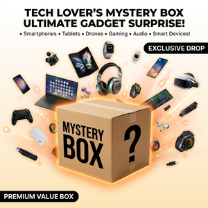 COSMOVA Caja Misteriosa Sorpresa con Regalos Tecnológicos Electrónicos de Alta Calidad, Personalizables, Entrega Rápida, 5G Global - Product Image 1