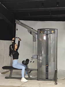 Máquinas de selección de carga de pines de doble función para entrenamiento de fuerza Máquina de extracción Lat de fila baja sentada - Product Image 3