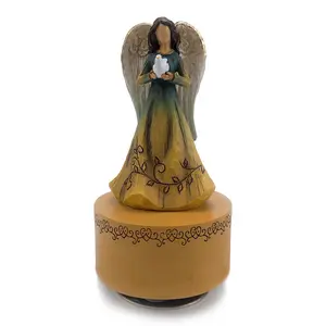 Resin Abstract Angel With Pigeon Resin 3D Mold;Angel Resin Mold Figurine Custom with any size Accept Crafts and Gifts