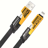Câble de Charge Tressé USB-C Type C en Alliage de Zinc PD 65W 27W 4 en 1 de 1M 2M - Chargement Rapide et Données Multi-Fonctions