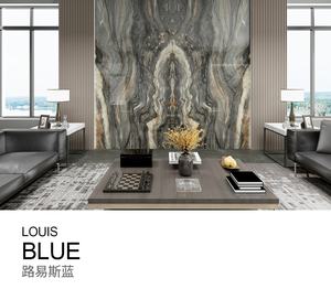 Moderne Travertijn Steen Kunstmatige Gesinterde Steen Gepolijste Oppervlakteafwerking voor Aanrechtblad, Wasmeubel, Receptie Ontwerp - Product Image 4