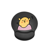 Tapis de souris ergonomique personnalisé avec logo, confortable, avec repose-poignet en caoutchouc, pour usage au bureau, promotion publicitaire, cadeau