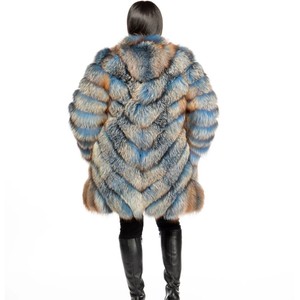 RXFurs Meilleurs magasins de vêtements pour femmes, <span class=keywords><strong>veste</strong></span> <span class=keywords><strong>en</strong></span> fourrure véritable pour femmes, couleur personnalisée, manteau <span class=keywords><strong>en</strong></span> fourrure naturelle pour femmes, manteau <span class=keywords><strong>en</strong></span> fourrure de renard pour l'hiver - Product Image 2
