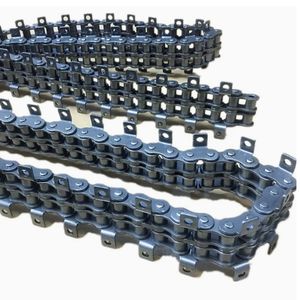 08B-2 Einloch-Biege platten kette für Industrie getriebe mit präzisem Rollenketten-Design und Zubehör - Product Image 4