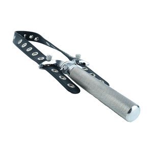 1 unidad de arnés de pecho de acero inoxidable y cuero PU con púas, artefacto de bondage manual para el pecho, para el placer femenino y el bondage de esclavas - Product Image 4