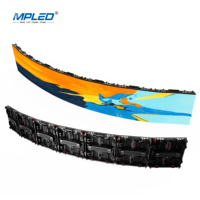 Светодиодный экран MPLED для аренды, 500x500, 500x1000, P3.9, SMD 3-в-1, полноцветный, для улицы и помещений, HD LED-стена