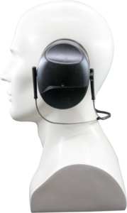 カスタム耐久性ABSパッシブ低プロファイルヘッドノイズリダクション労働者イヤーマフの後ろに行く - Product Image 4