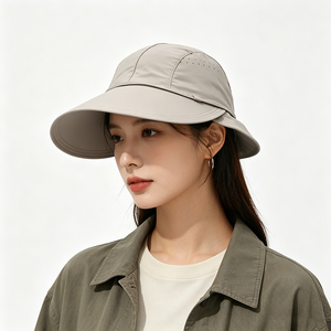 Chapeau de soleil respirant à imprimé numérique avec large bord UPF 50+, séchage rapide, pour la randonnée en plein air, été, unisexe - Product Image 1