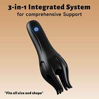 Vibrateur d'entraînement du gland en silicone pour hommes, masturbateur souple pour l'endurance, jouet sexuel pour l'auto-gratification masculine