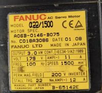 DHL/UPS/Fedex Envío rápido Original FANUC Servomotor A06B-0146-B075