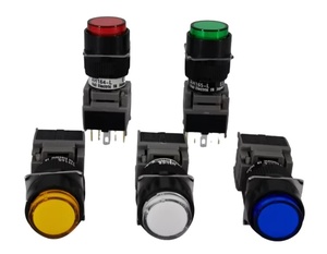 Khuyến mãi: Công tắc nút nhấn phát sáng AH164-L E3 AH164-L5 E3 5A 250V IP45 Chính hãng - Product Image 1