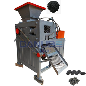 Machine de briquetage de charbon de bois entièrement automatique, machine de formage de boulets de poudre métallique à partir de résidus de charbon et de scories - Product Image 1