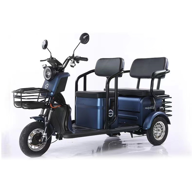 Tricycle Motorized Cargo Three Wheel Electric Scooters Bike Electric Tricycle for Adults