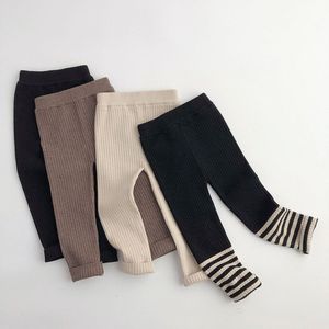 Детские трикотажные леггинсы на осень и зиму - Product Image 1
