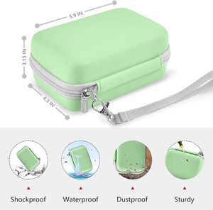 <span class=keywords><strong>Kodak</strong></span> Full-Color Instant Print Digital Camera,Portable Bluetooth Photo Printer Storage Holder Bag(Case Only) (Verde) - Product Image 3