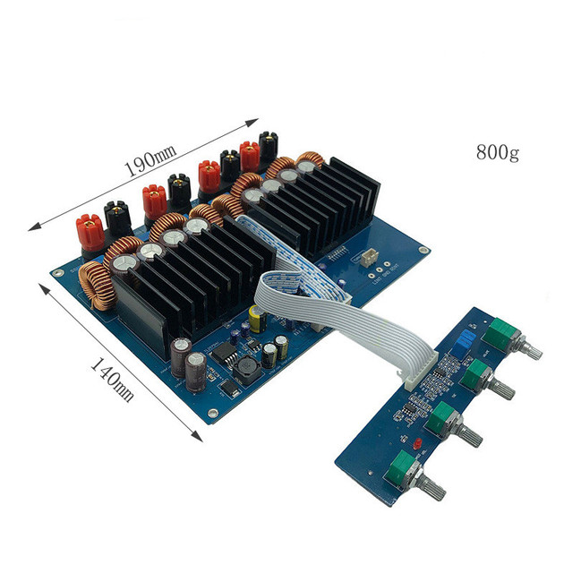600W/3Ohm + 2*300W/6Ohm TAS5630 2.1 High Power Digital Amplifier Board (1200W) DC48V