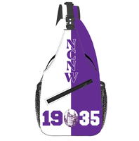 Sac à dos Iota Phi Lambda, sac de poitrine, sac de sport, sac de voyage, sac à bandoulière personnalisé, cadeau pour sororité et fraternité, sac à bandoulière tendance et décontracté pour hommes et femmes
