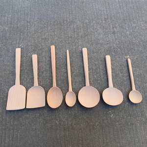 Wooden Spoon And Spatula Kit 7 Piece Set For Cooking Serving Utensils Hand Wash Only - Product Image 1