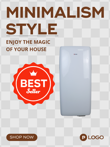 เครื่องปรับอากาศแบบพกพาขนาดเล็กของ <span class=keywords><strong>Electrolux</strong></span> hji เครื่องปรับอากาศ R32อินเวอร์เตอร์แก๊ส1HP 220V ระบายความร้อนด้วย9000BTU-สำหรับบ้าน RV เท่านั้น - Product Image 6