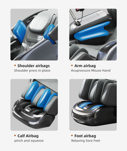 2025 Nieuwe Massagestoel Shiatsu Vibrerend Verwarmend SL 4D Zero Gravity Volledige Lichaamsmassage Stoel met Voetmassager - Product Image 5