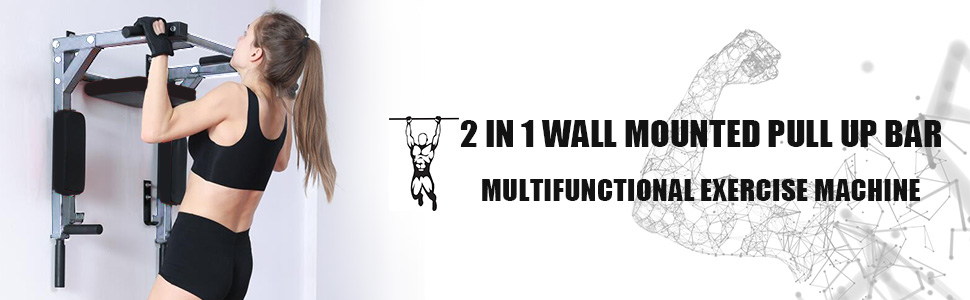 Barre de traction murale cm, pour hommes femmes et enfants, idéale pour l'entraînement et le Fitness