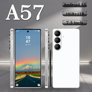 โทรศัพท์สำหรับงานเหมือง A57 แบตเตอรี่ 8000mAh ใช้งานได้นาน หน้าจอ 7.3 นิ้ว กล้อง 108MP หน่วยความจำ 16GB+1TB รองรับ 5G สองซิม GPS ปลดล็อคด้วยใบหน้า ทนทานต่อแรงกระแทก - Product Image 1