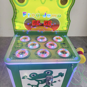 Dễ Thương Ếch Phong Cách Búa Đánh Arcade Trò Chơi Máy Mini Whack Một Nốt Ruồi Cho Đồng Xu Pusher Đồng Xu Hoạt Động - Product Image 5