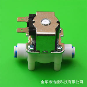 Miniature 1/2-Point Valve d'admission solénoïde à raccord rapide pour petites machines à eau pure, pièces de distributeur d'eau - Product Image 4