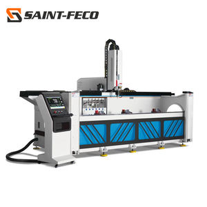 Strumenti di fresatura liberi forniscono profilo in alluminio 3 + 1 asse fresatrice di perforazione CNC in alluminio 4 assi centro di lavorazione cnc - Product Image 1