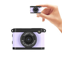 Kamera Mini Tombol OEM DC20C dengan Sensor CMOS 2MP Video 720P Lampu LED Terintegrasi Dukungan MicroSD Portabel