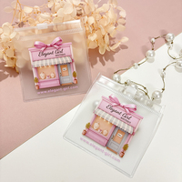 Sacs cadeaux en PVC à paillettes pour bijoux personnalisés, livraison de bijoux, impression, pour petites entreprises, bracelets de luxe, voyage