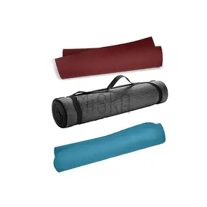 2023 trending products fitness anti slip mat de yoga eco friendly custom foldable 3mm PVC yoga mat with logo
