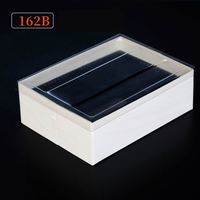 Boîte à emporter rectangulaire en bois jetable, emballage de Sushi, boîte à emporter en bois pour Sushi